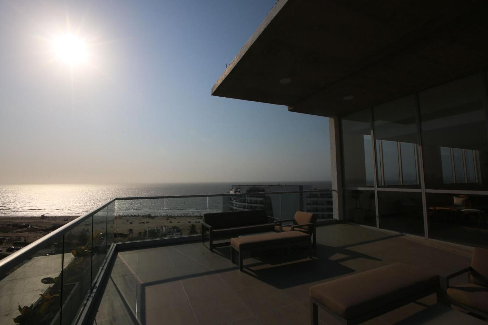 Apartamento De Lujo Frente Al Mar Con Piscina Cartagena Buitenkant foto