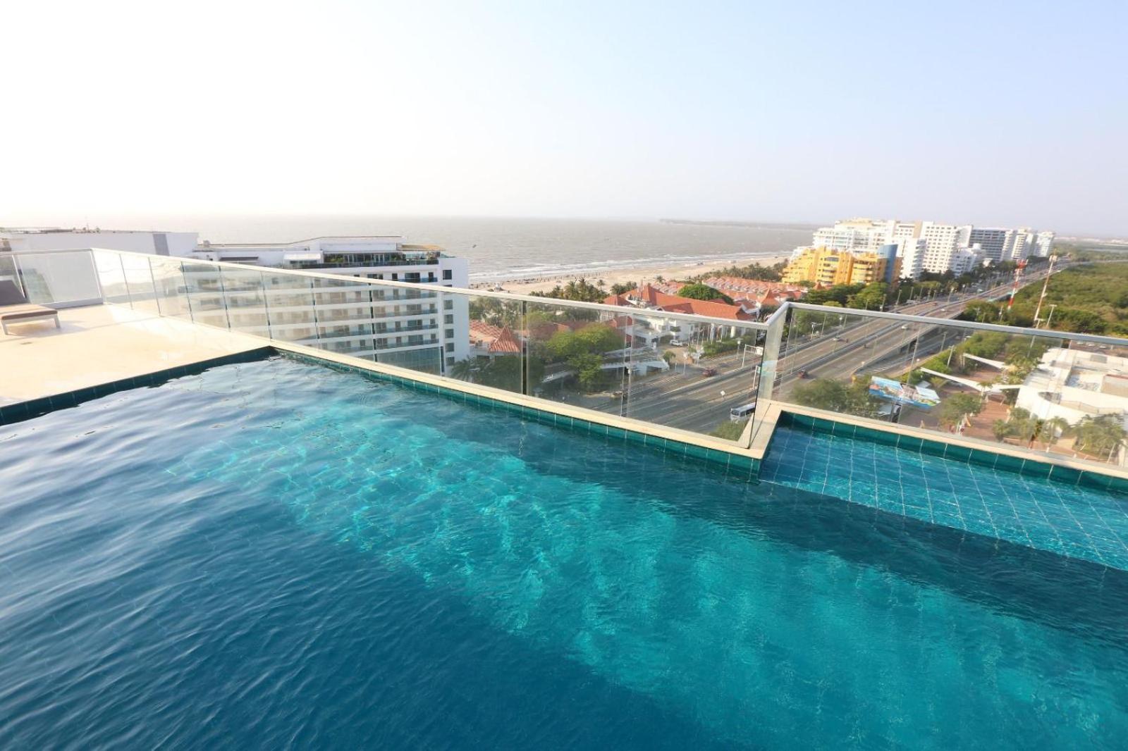 Apartamento De Lujo Frente Al Mar Con Piscina Cartagena Buitenkant foto