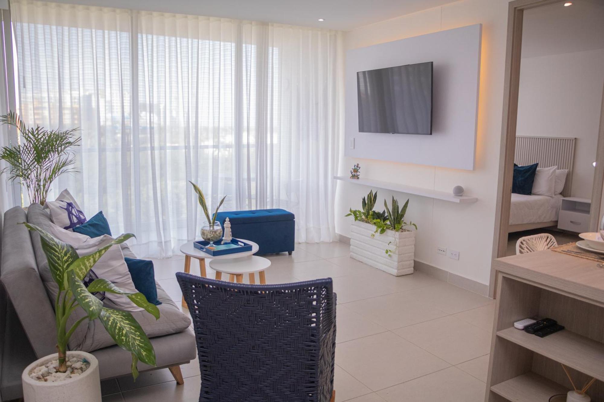 Apartamento De Lujo Frente Al Mar Con Piscina Cartagena Buitenkant foto